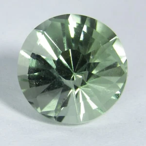 6.70Cts Natural Charming Green Amethyst(Prasiolite) 12mm Round Brazil Gemstone - Picture 1 of 3
