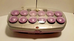 Conair ION Shine w/12 Velvet Flocked Hot Curlers & Clips Model CHV14IX - Picture 1 of 11