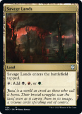 Savage Lands Streets of New Capenna Commander NM Land Uncommon MTG CARD ABUGames