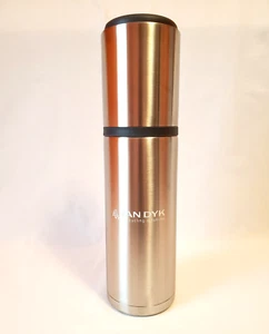 Vin Blanc Refrigeratore per vino portatile isolato in acciaio inox 15"" x 4"" pollici - Foto 1 di 5