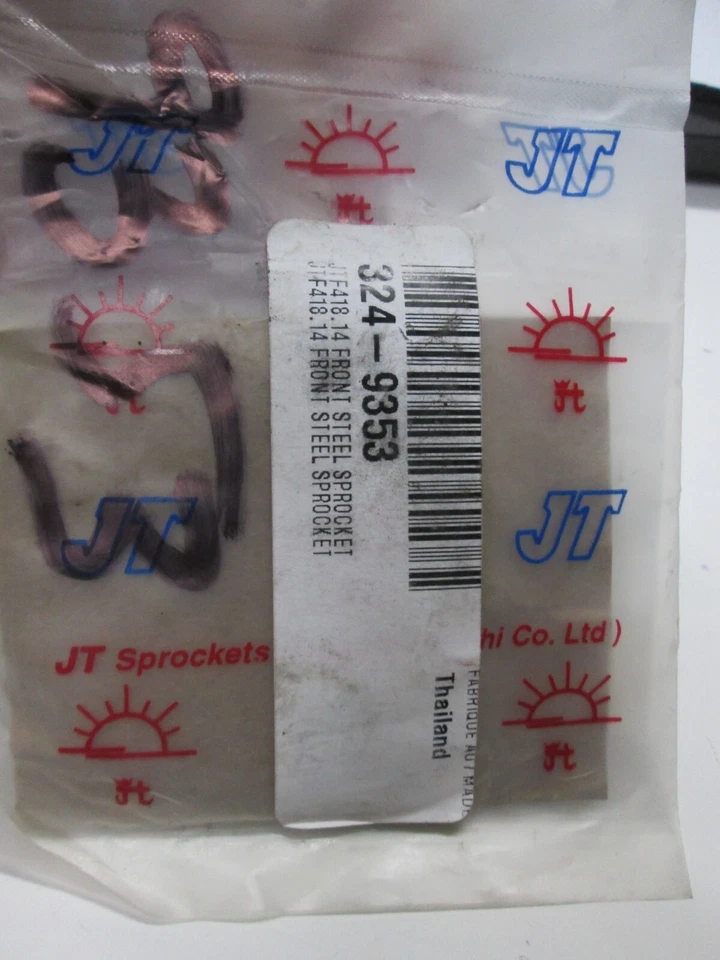 JT SPROCKET - FRONT STEEL - 14T - OLDER KAWASAKI MX BIKES 125-175 KX KE... - Image 1 of 1