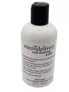 PHILOSOPHY MICRO-MASSAGE EXFOLIATING WASH 8 FL OZ NEW - Picture 1 of 6
