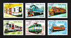 Guinea-Bissau 1989 Diesel & Electric Locomotives short set of 6 values used