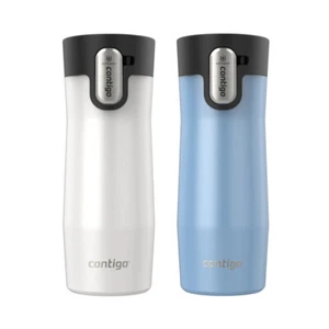 Contigo 16 oz. West Loop 3.0 Autoseal Stainless Steel Travel Mug 2-Pack - Picture 1 of 3