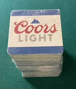 Coors Light Bar Drink Coasters (Set of 100) Made To Chill Brand New In Packaging - Picture 1 of 2