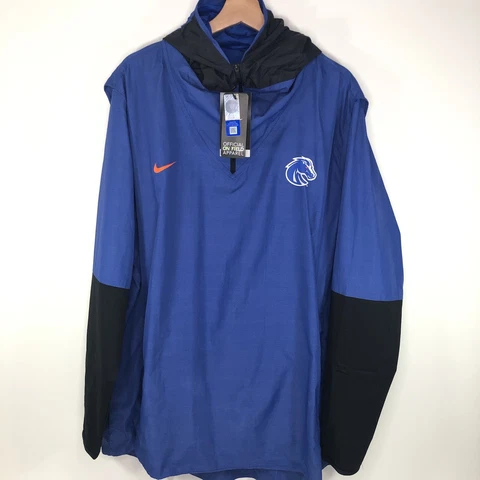 Nike Boise State Broncos On Field Repel Rain Jacket Blue CQ5208 Men’s 2XL XXL Cover