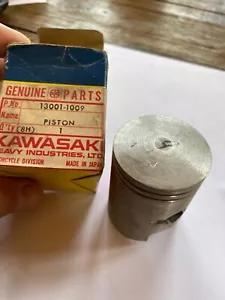 New Nos Kawasaki motorcycle piston 13001-1009 kv of Kh km kd 100 G 3 4 5 std - Foto 1 di 3