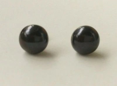 Big variations color 11mm coin  genuined freshwater pearl earring supply - Image 1 of 4