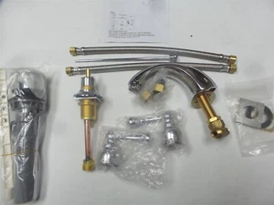 Kingston Brass KB941BL 4 x 12 in. Mini grifo fregadero de baño generalizado - cromado - Imagen 1 de 2