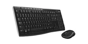 Funk USB Logitech MK270  Keyboard Tastatur Maus Set QWERTZ Office QWERTZ deutsch - Bild 1 von 8