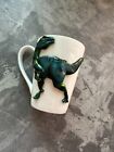Dinosaur Mug Elaphrosaurus, Dino cup, custom Dragon character gift, Dinosaur cup