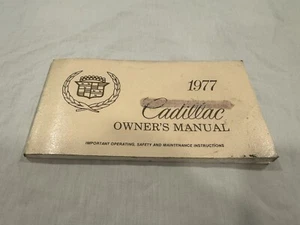 Cadillac 1977 manual del propietario - Imagen 1 de 4