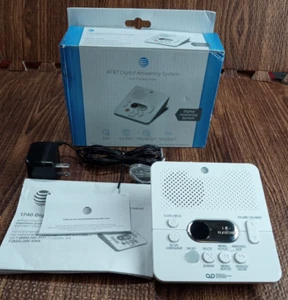 AT&T 1740 Digital Answering System Time and Day Stamp English & Spanish Voice - Zdjęcie 1 z 8