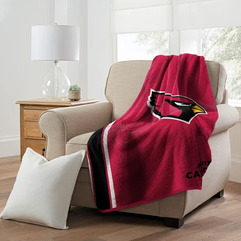 Northwest NFL Arizona Cardinals Sherpa Throw Blanket Cover