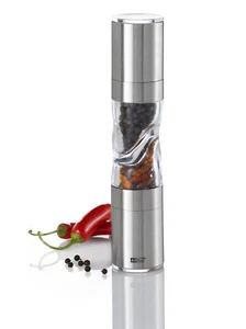 Adhoc 2in1: Salz-Pfeffermühle+Gewürzschneider Pfeffer-Salzmühle DOUSPICE MP290 - Bild 1 von 1