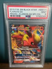 PSA 9 Flareon GX Ultra Rare Sun & Moon #SM171 Black Star Promo Pokemon Fire