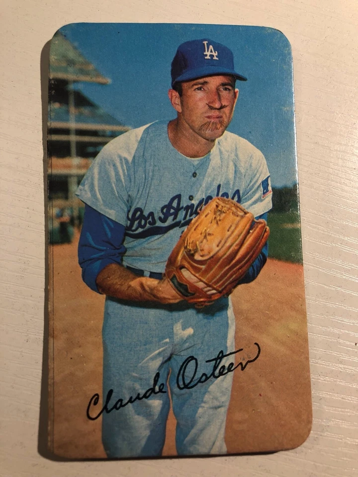1970 Topps Super Box Loader Claude Osteen Dodgers 1 SP - Image 1 of 1