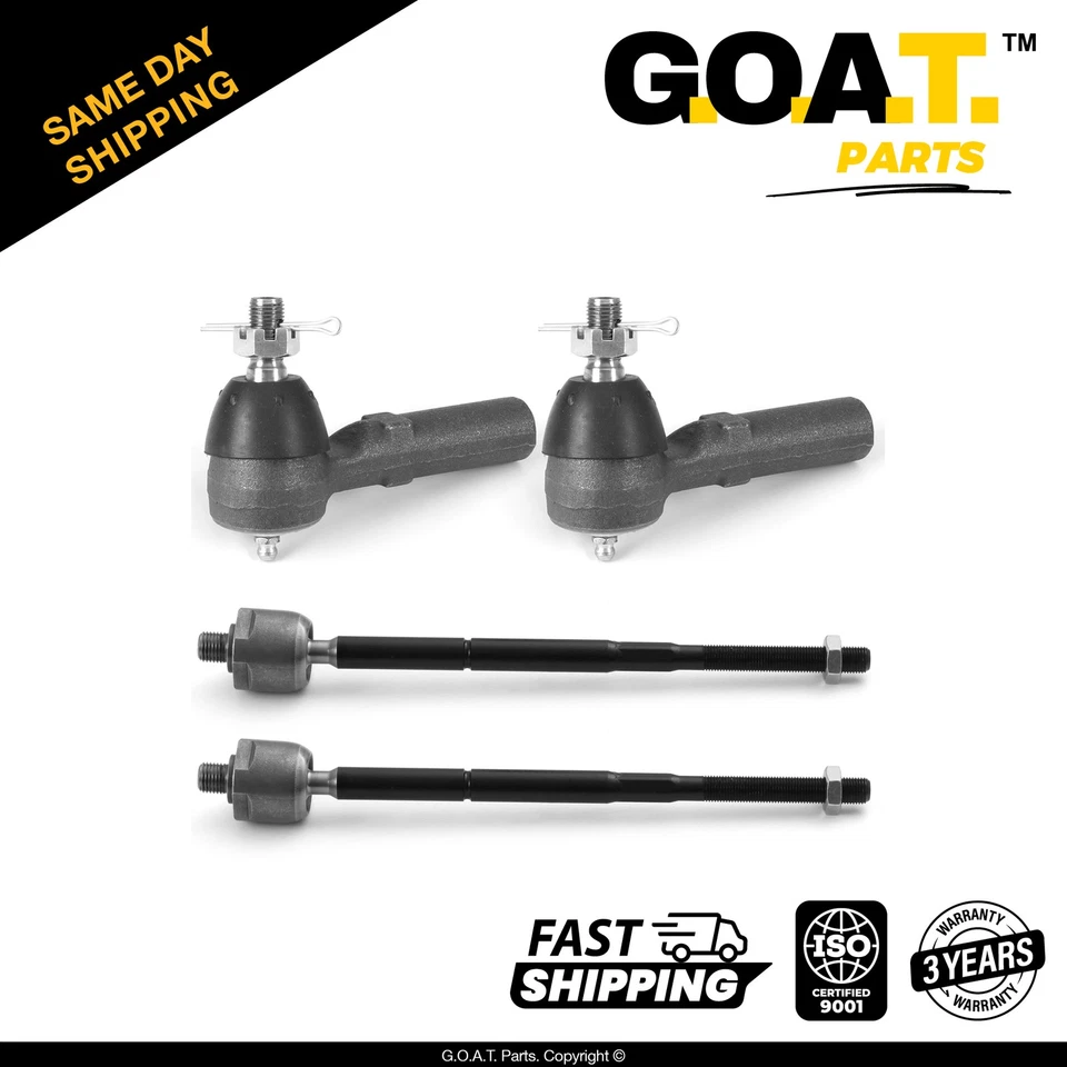 Extremos de barra de amarre interior y exterior para Nissan 200SX 1995-1998 1995-2006 Nissan Sentra Foto 1 de 4