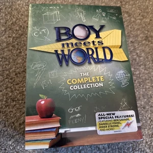 Boy Meets World: The Complete Collection (DVD, 22-disc set, seasons 1-7) Sealed - Foto 1 di 6