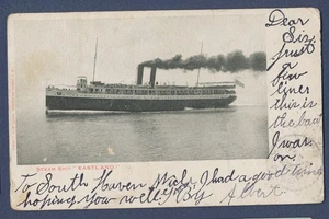 Dampfgarer EASTLAND - Knick - pmk Waukegan Michigan 1904 - Bild 1 von 2
