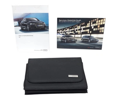 LIBRETTO USO E MANUTENZIONE PER AUDI A3 Sportback (8V4) 8V2012750AC (16>) - Immagine 1 di 4