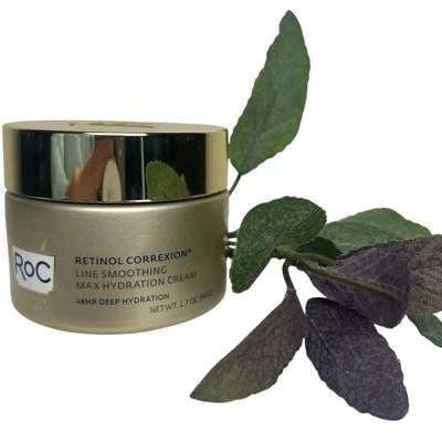 RoC Retinol Correxion Line Smoothing Max Hydration Cream Fragrance Free - 1.7 OZ - Image 1 of 4