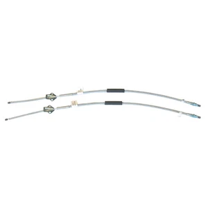 1941-52 Chevrolet Car Rear Parking Brake Emergency Cable Pair OE Steel - Foto 1 di 9