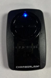 Garage Door Opener 2-Button Remote Black for Universal Chamberlain KLIK5U - Picture 1 of 2