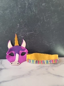 Homemade Felt Dress-up Mask And Crown - Picture 1 of 10