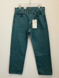 Jeans Levis Sueltos Fuertes Verdes Hombres 34x34 Calce Suelto Grueso Skateboarding Y2K Años 90 - Imagen 1 de 16