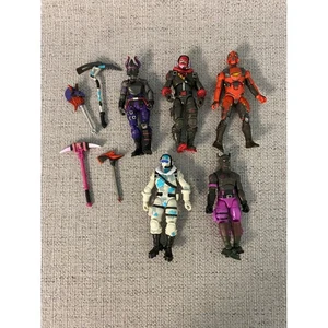 Lote de figuras de acción Fortnite 4" con lanzas 5 figuras vértice - Imagen 1 de 4