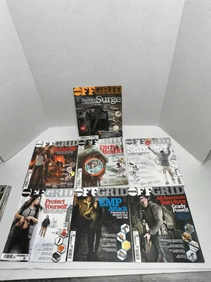Recoil Off Grid Magazine lot 7 Seasonal Issues Prepper Survivalist Firearms 2014 - Image 1 of 4