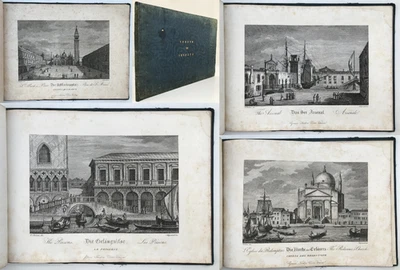 c.1800 VEDUTE DI VENEZIA Views Venice Italy Chilone Aliprandi 20 PLATES - Image 1 of 4