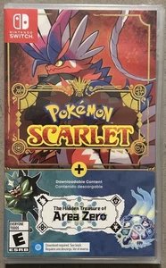Nuevo Pokemon Escarlata + El Tesoro Oculto del Área Cero - Nintendo Switch Ver 003 - Imagen 1 de 2
