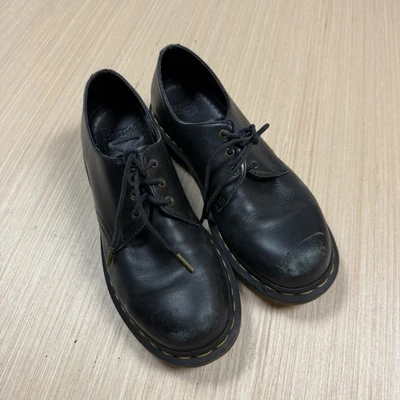 Zapatos Oxford Dr. Martens Para Mujer De Colección Cuero Negro Con Cordones Docs Talla 7 Foto 1 de 4