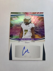 2025 Sage High Series Cam'Ron Silmon-Craig Blue Rookie Auto Colorado NM-MINT - Bild 1 von 2