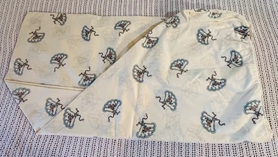 LOUIS NICHOLE UTICA FULL FITTED SHEET POMPADOUR Floral Cottage Shabby Chic - Image 1 of 4