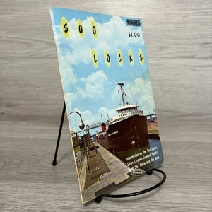 Soo Locks Sault Ste Marie Michigan Ships Cargoes 1968 Staplebound Paperback Good - Picture 1 of 24