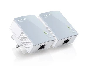 TP-Link TL-PA411KIT AV500 Nano Powerline Homeplug Adapters + Ethernet Cables - Picture 1 of 5