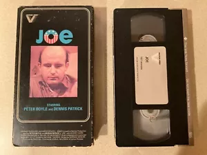 Joe (VHS, 1982, Vestron) Peter Boyle, Dennis Patrick, Susan Sarandon - Picture 1 of 4
