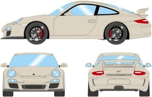 EIDOLON 1/43 Porsche 911 (997.2) GT3 2010 EM602M Cream White Car New - Picture 1 of 1
