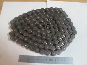NEW INDUSTRIAL ROLLER CHAIN #25, 6 FEET, CHAIN IS MARKED, CIC, HD25, PP - Picture 1 of 6