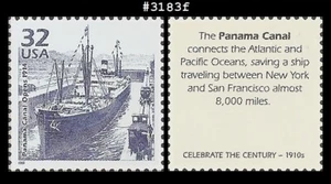 USA5 #3183f MNH 1910 Canal de Panamá abre - Imagen 1 de 1
