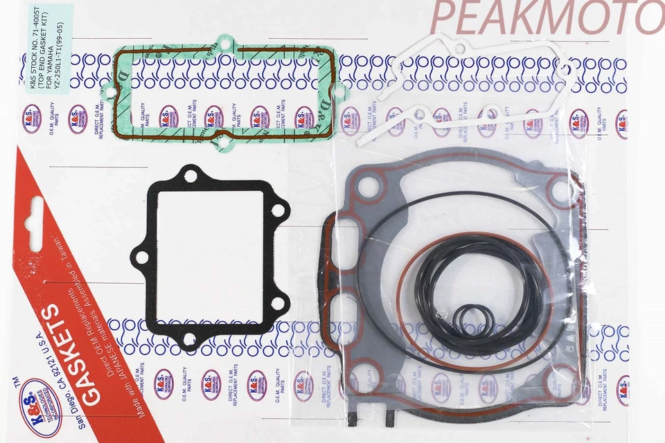 Kit de juntas de extremo superior Yamaha YZ250 1999-2016 K&S Technologies 71-4005T Foto 1 de 1