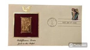 First Day Of Issue Wildflower Series Jack In The Pulpit 29 Cent Stamp Sealed '92 - Picture 1 of 5