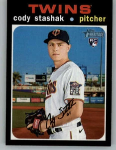 2020 Topps Heritage #654 Cody Stashak RC (ref 147028) - Picture 1 of 2