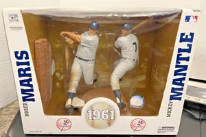 New York Yankees Mickey MANTLE & Roger MARIS Cooperstown Collection 1961 NEW NIB - Picture 1 of 10