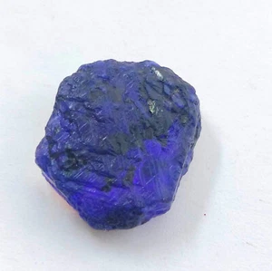 19 Cts Natural Blue Sapphire Corundum Rough Loose Gemstone G77 - Picture 1 of 4