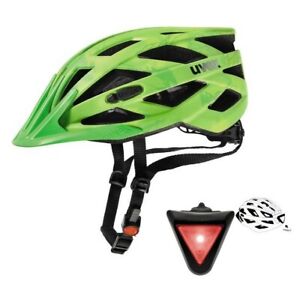 Uvex I-Vo Cc Bike Helmet+LED Tail Light - Trekking City all-Round Bicycle MTB