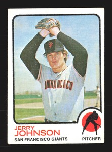 1973 Topps Baseball #248 Jerry Johnson    San Francisco Giants